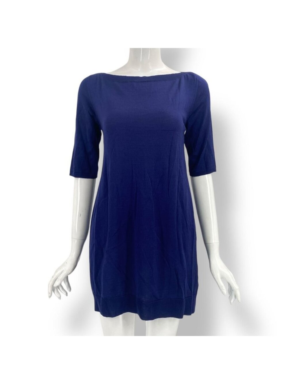 Louis Vuitton Wool Knit Dress Navy